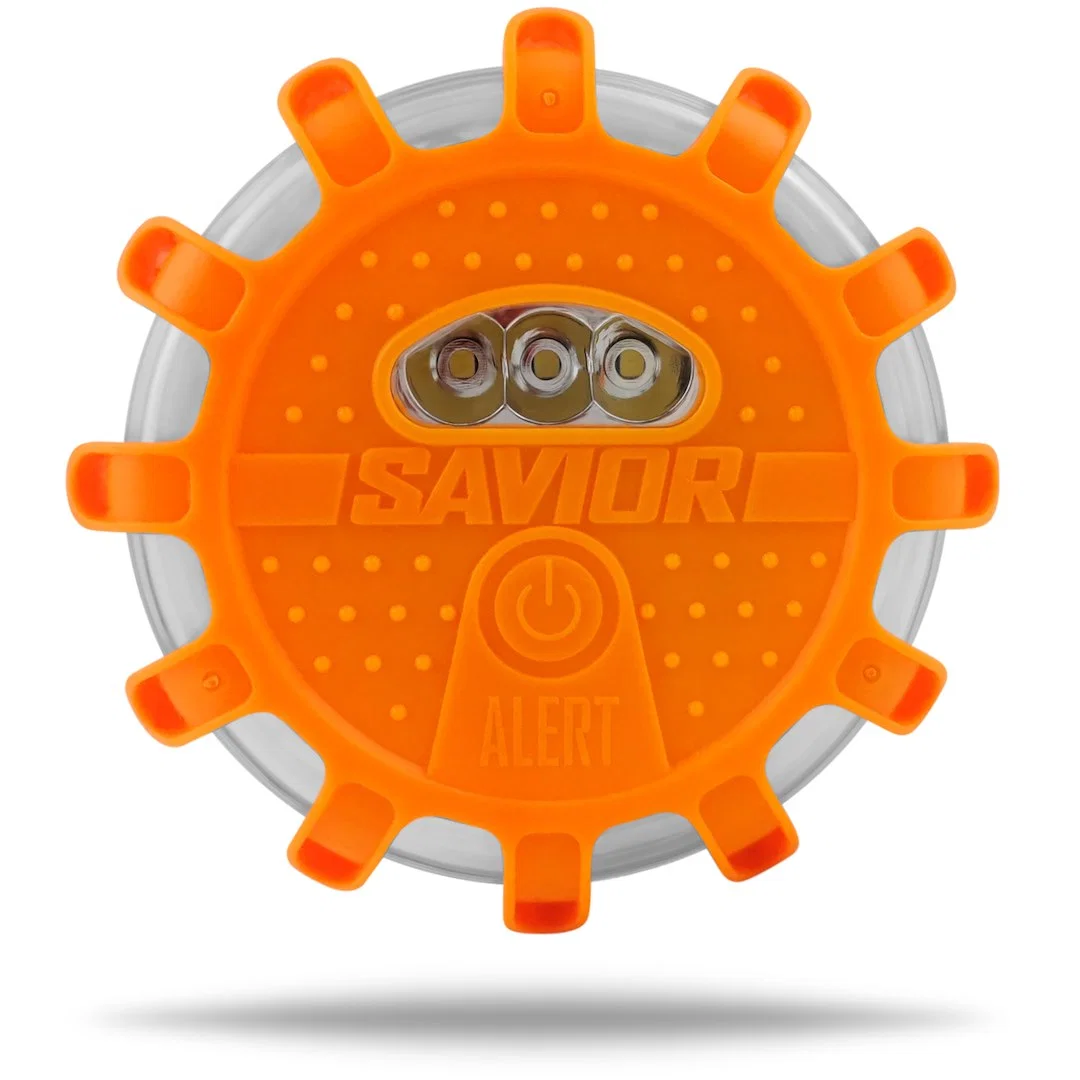 100-00251 – SAVIOR PROD Safety Flare, Battery Powered LED Pack Of 3